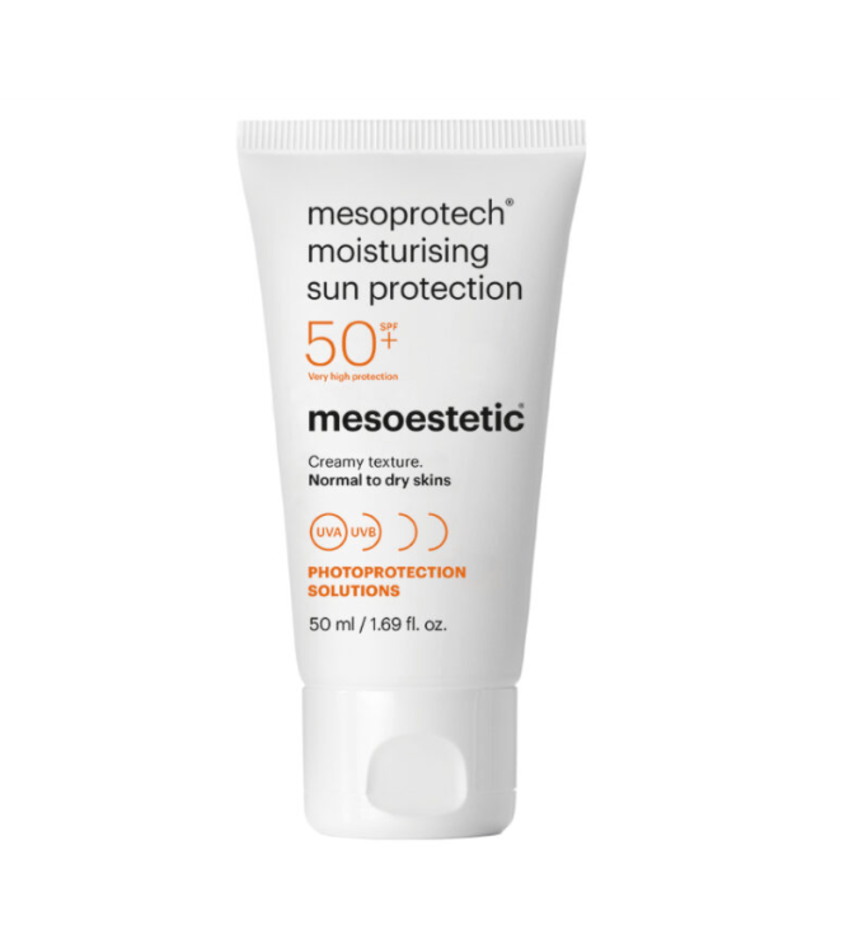 Moisturising sun protection 50+